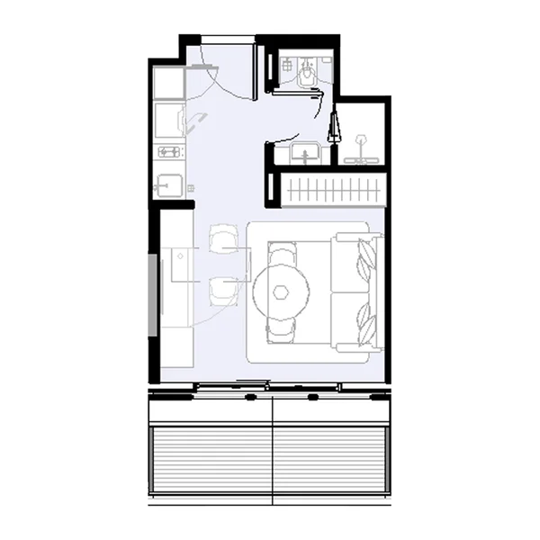 Studio Apartments - Azizi David
