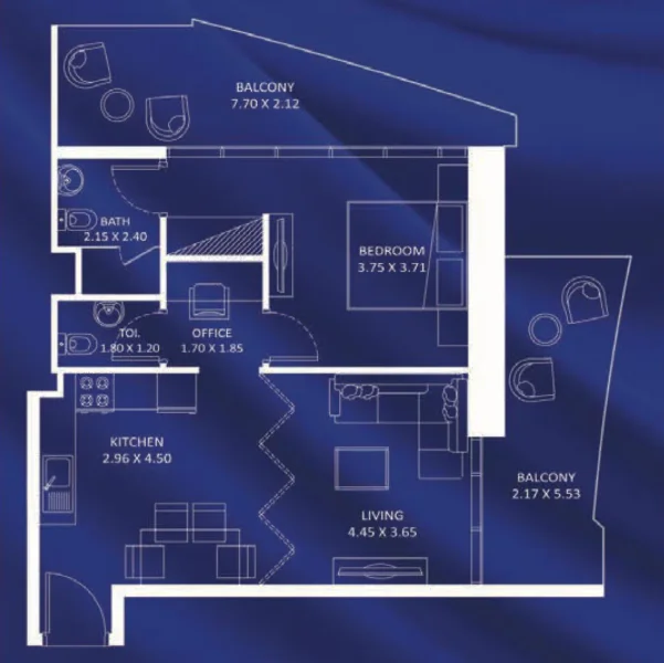 1.0 bedroom apartments - Fashionz