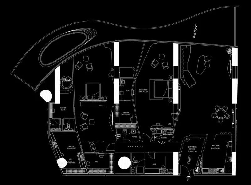 2.0 bedrooms apartments - Bugatti Residences by Binghatti