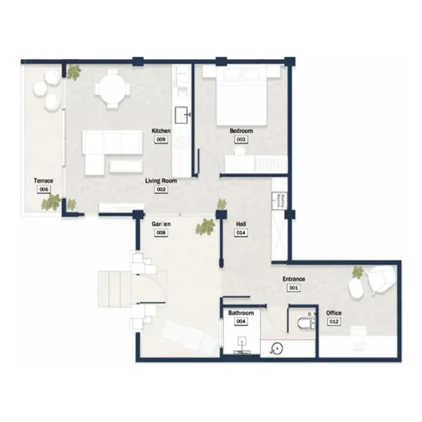 1.0 bedroom villa - Silawana