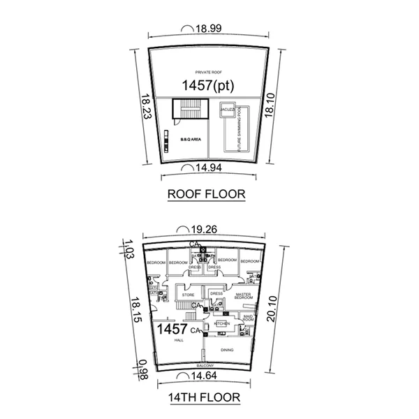5 bedroom Penthouse -  Seven Palm
