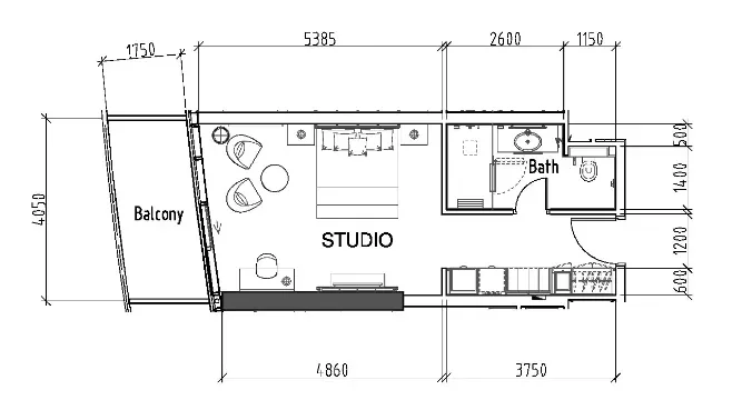 0.0 bedroom apartments - Damac Hills - Radisson Dubai