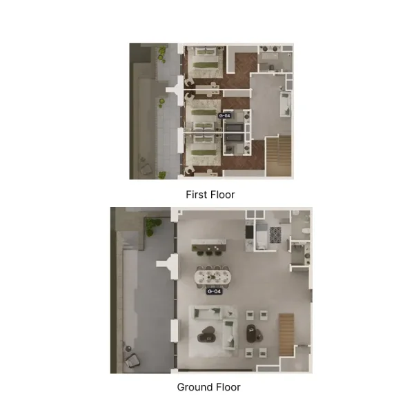 3.0 bedrooms duplex - Sama Yas