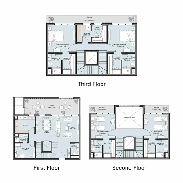 4.0 bedrooms townhouse - The District