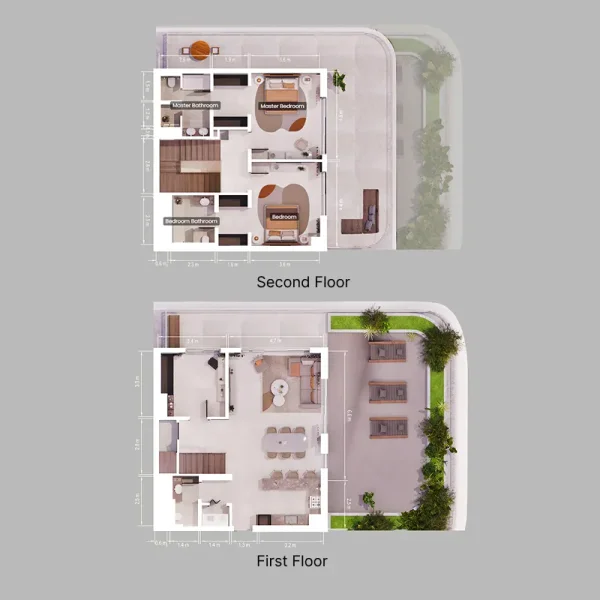 2.0 bedrooms duplex - Verdes by Haven