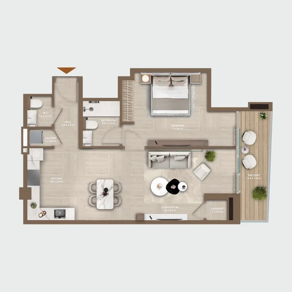 1 bedroom Apartments - Celeste by HRE