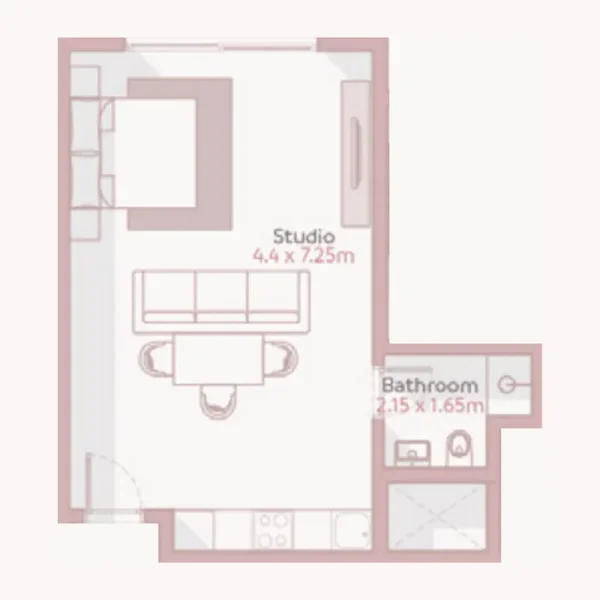 0.0 bedroom apartments - Jebel Sifah - Solaris