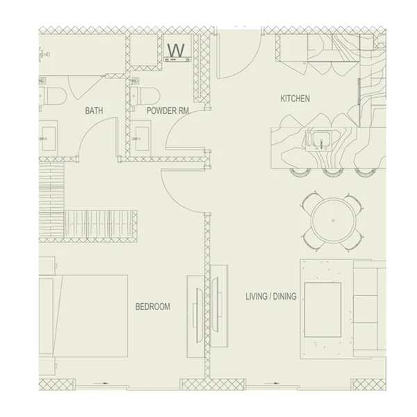 1 bedroom Apartments -  Hadley Heights 2