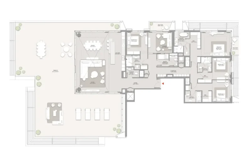 4.0 bedrooms apartments - City Walk Crestlane