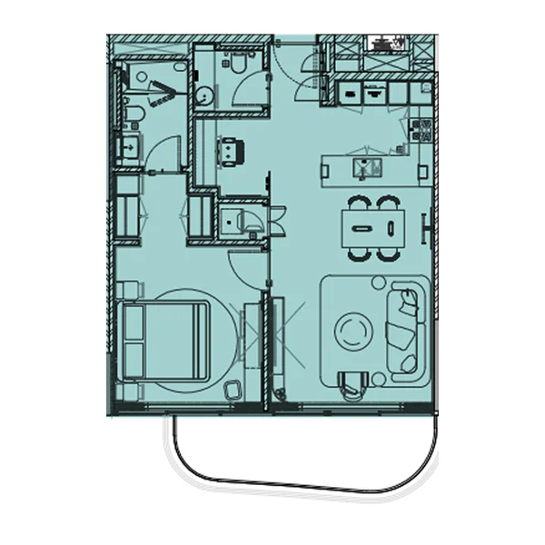 1 bedroom Apartments -  Beach Walk Grand 2