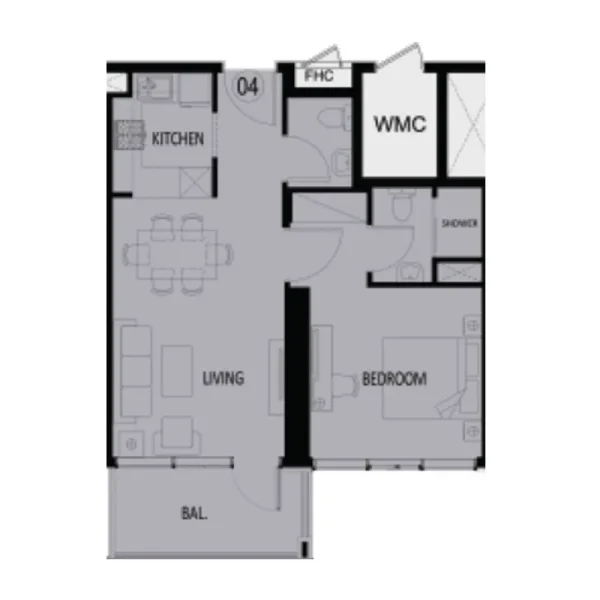 1.0 bedroom apartments - Elbrus