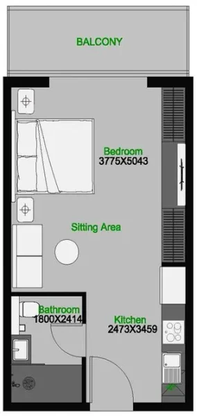 0.0 bedroom apartments - The Central Downtown