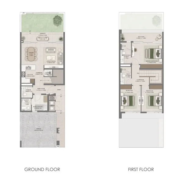 3.0 bedrooms townhouse - Equestra