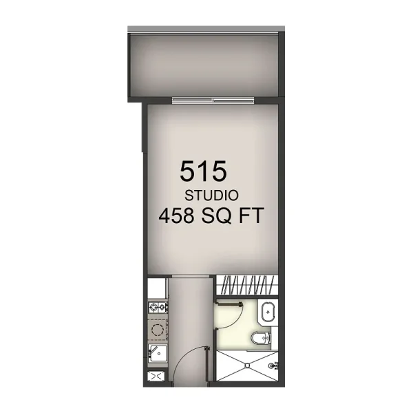 0.0 bedroom apartments - Aizel Tower