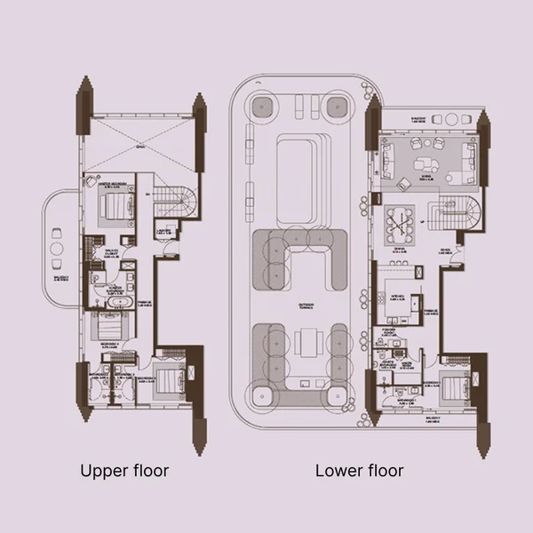 4 bedroom Sky Villa -  Atelis