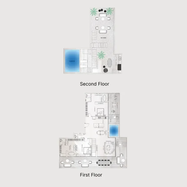 2.0 bedrooms duplex - Sky Suites