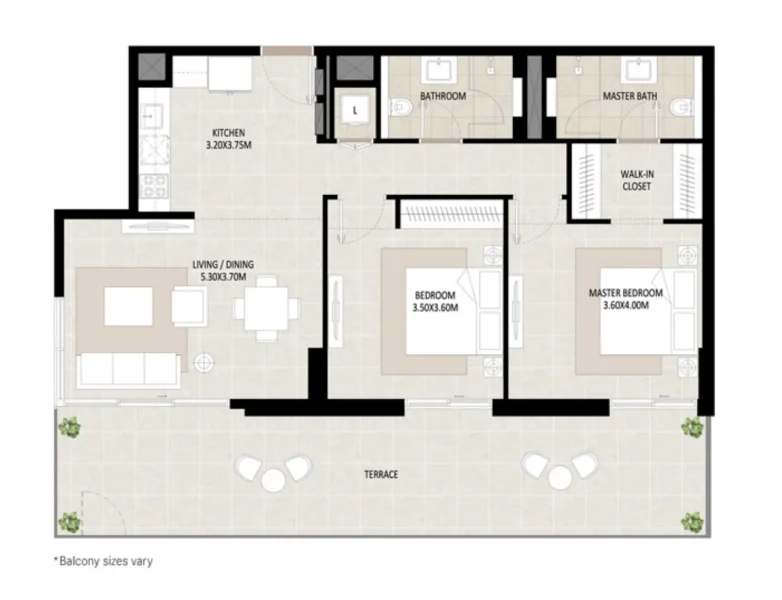 2.0 bedrooms apartments - Odessa