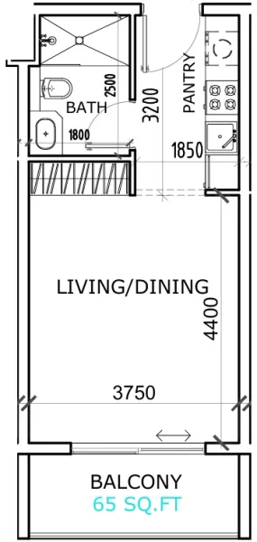 0.0 bedroom apartments - Coventry Curve