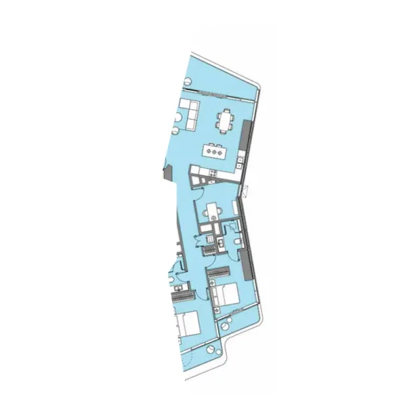 2.5 bedrooms apartments - LIV Lux
