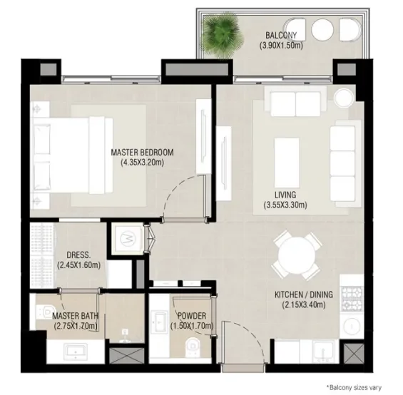 1.0 bedroom apartments - Camden