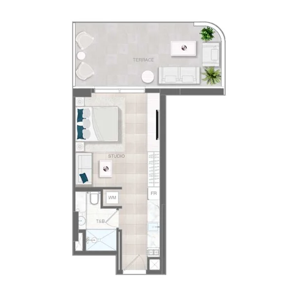 Studio Apartments - ELAR1S Axis