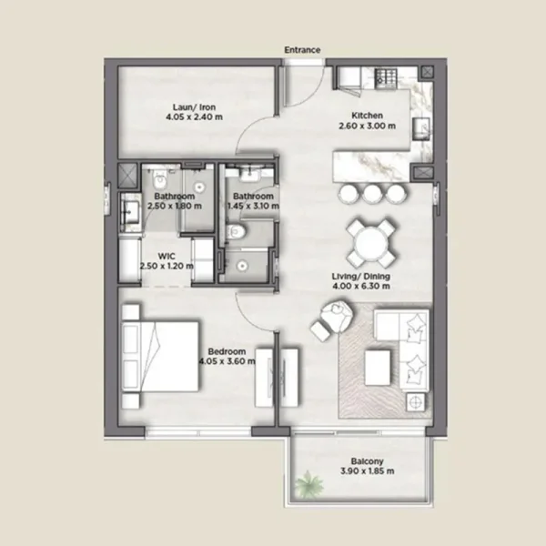 1.0 bedroom apartments - Riviera Lodge