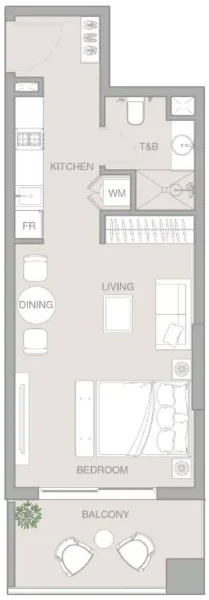 0.0 bedroom apartments - ESSENL1FE Residence