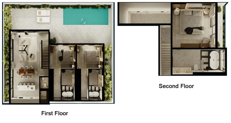 4.0 bedrooms villa - Manta Livin