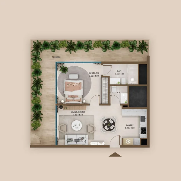 1 bedroom Apartments -  Coventry Centro